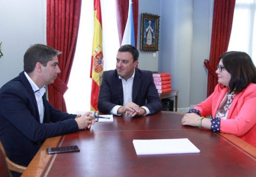 O alcalde da Baña plantea na Deputación un proxecto de ampliación e mellora da seguridade na estrada DP 0702 entre Ceilán e Lañas